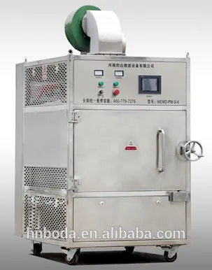 PLC control Cabinet type microwave dryer