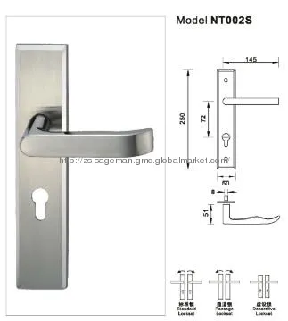 SUS304 Door Locks,Handle lock, Lever lock,Stainless steel locks