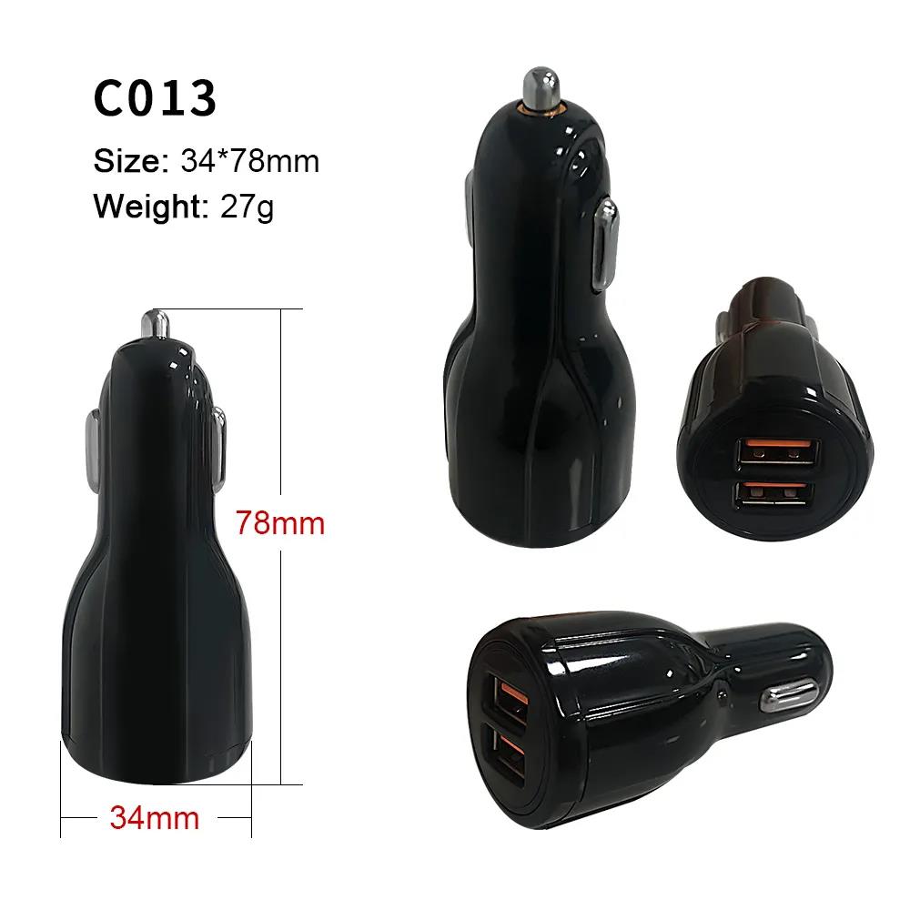 QC3.0 5V 3.1 A Car Charger Black QC3.0 5V 3.1 A Car Charger Black
