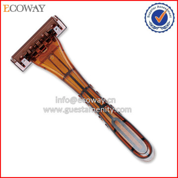 OEM Hotel Twin Blades Disposable Travel Half Blade Razor