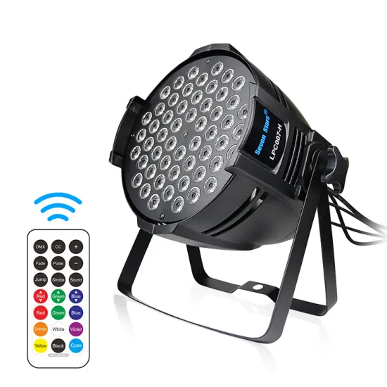 Big Dipper LPC007HR upgrade 54PCS 3W RGB 3IN1 DJ stage lighting par lights with remote