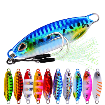 Jig Metal Pengilang Tersuai Untuk Memancing - Gewang Lead 10g hingga 50g