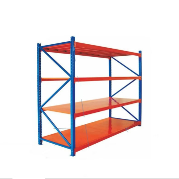 Customizable Industrial Steel Display Racks for Supermarket Shelves - Selective Pallet Rack with Corrosion Protection