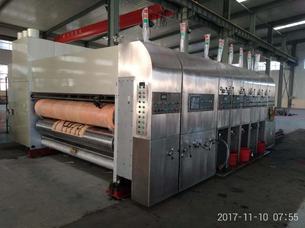 Corrugated carton box prodution line