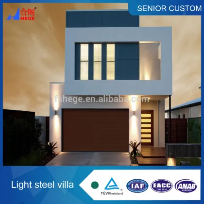 prefabricated Light Steel Materials Villa