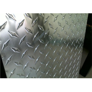 Placa de la placa de la pisada de la escalera de aluminio de la gota del rasgón