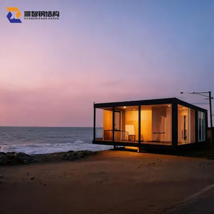 Modern Trendy Container Building