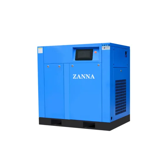 Protable mobile screw air compressor