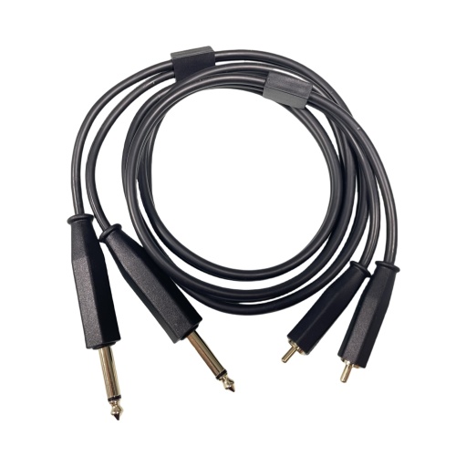 φ6.35mm 모노 플러그 RCA 플러그 케이블