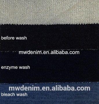 75" wide 350g/sqm colored cotton jersey soft fleece knit fabric