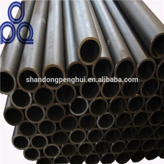 pneumatic cylinder tube ST52 CK45 cold drawn steel pipe