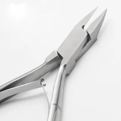 Ultra Sharp Double Spring Nail Pliers for Smooth Cutting