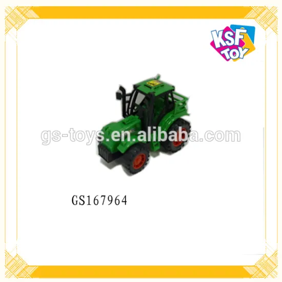 Plastic Friction Truck Toy For Kids Farm Tractor Toy