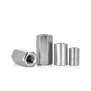 Kacang Hexagon Bulat Coupling Panjang