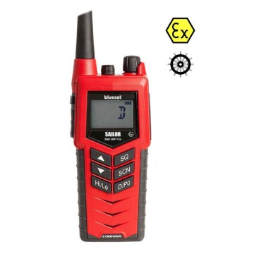 SAILOR 3965 UHF Fire Fighter Radio - MED ATEX TT-3965A