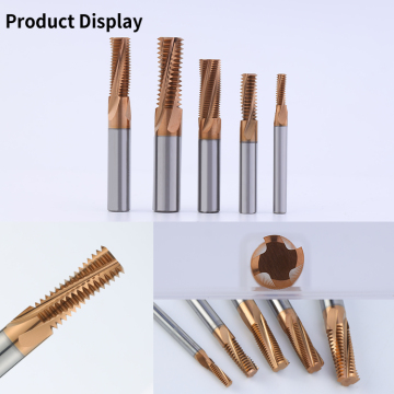 Hicorizzazione professionale 1/3/Full Full Spiral Fili mulini per macchine utensili a CNC - taglienti di fresatura in acciaio in tungsteno