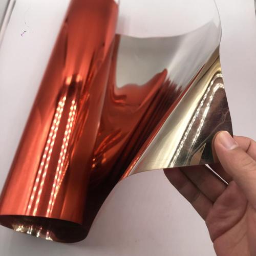 Custom Color Metallized PVC Laser Film For Decoration