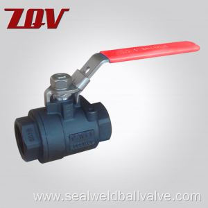 Threaded End Seal welded Ball Valves 2000 PSI