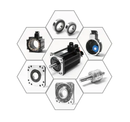 Yaskawa Similar 130mm 25N.m 2.6kW AC Servo Motor 380V