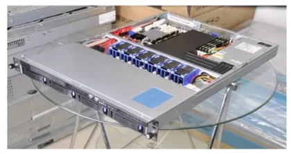 1U rackmount server case