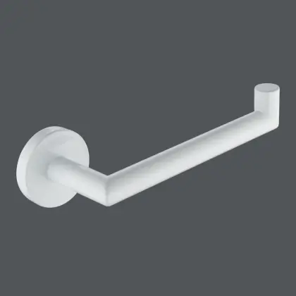 toilet paper holder White
