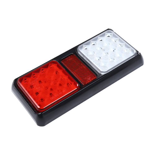 ટ્રેઇલર ટ્રક લારી વાન માટે 12 વી/24 વી એલઇડી રીઅર પૂંછડી લાઇટ બ્રેક સૂચક લેમ્પ