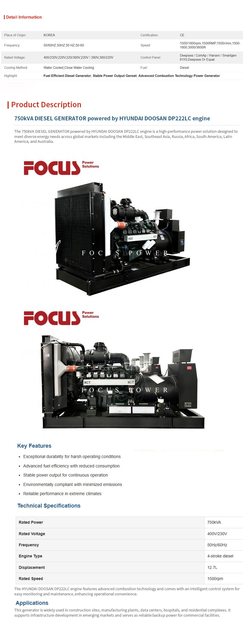 750kVA-Diesel-Generator-with-HYUNDAI-DOOSAN-D