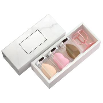 Beauty Egg Set: Schwamm Kürbispulver -Puff für verstärkte Kosmetikanwendung