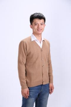 Camel wool warm shirt