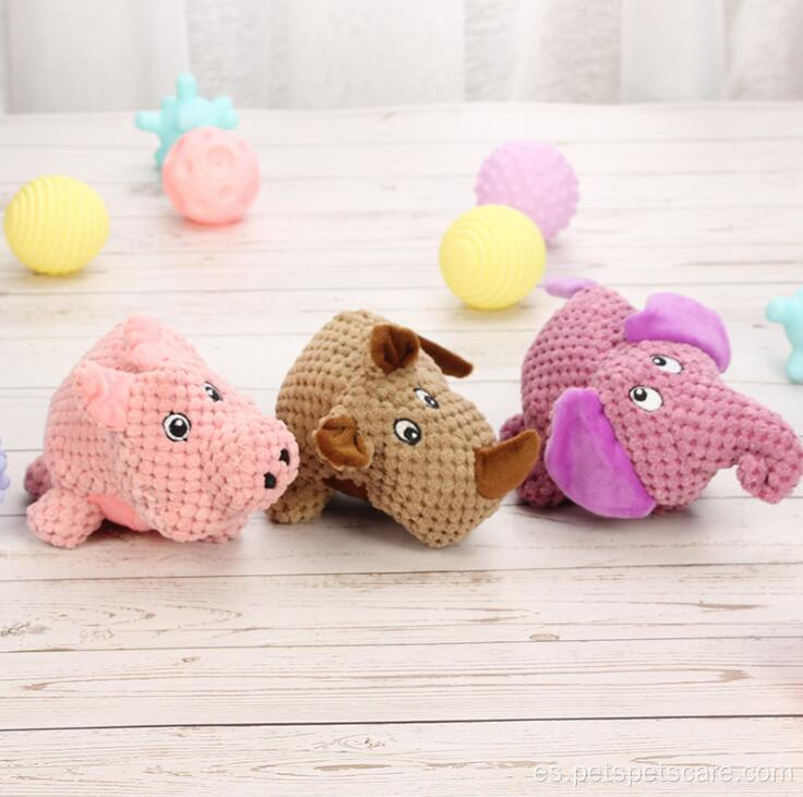 Juguetes para mascotas de peluche de peluche de peluche chillidos y chirridos