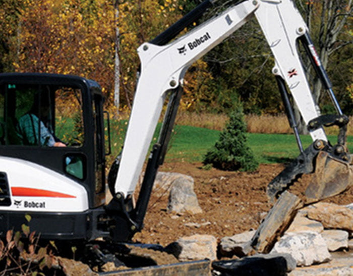 High-Performance Bobcat Mini Excavator for Small Projects