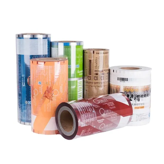 Custom Printed Food Grade Plastic Laminated Packaging Roll Film