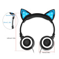 Cute wholesale fashionable glowing cheap headphones