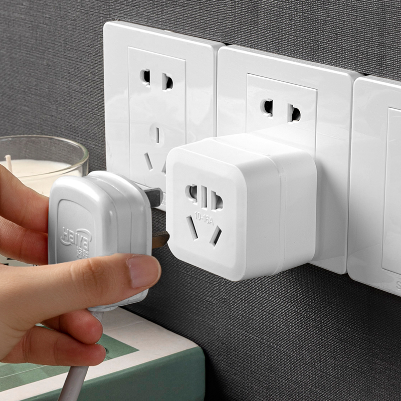 Universal Travel Plug Adapter: 2 Pin To 3 Pin, 220-250v, All-in-one ...