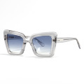 Gradient Pink Lens Acetate Sunglasses