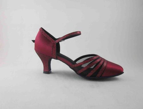숙녀 빨간 댄스 신발 영국