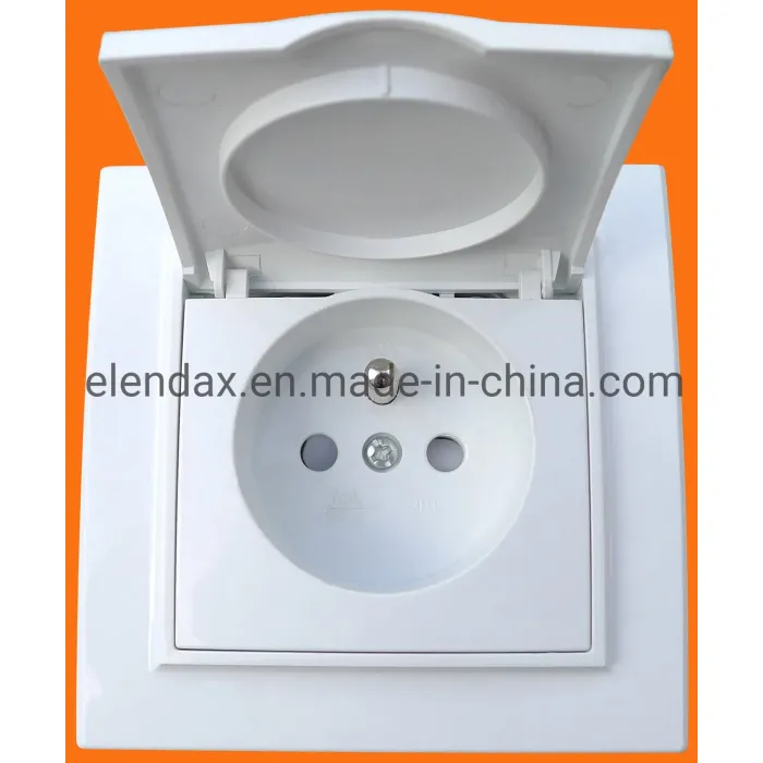 Soket Listrik Ganda, dengan Pembumian Shucko (F8210)