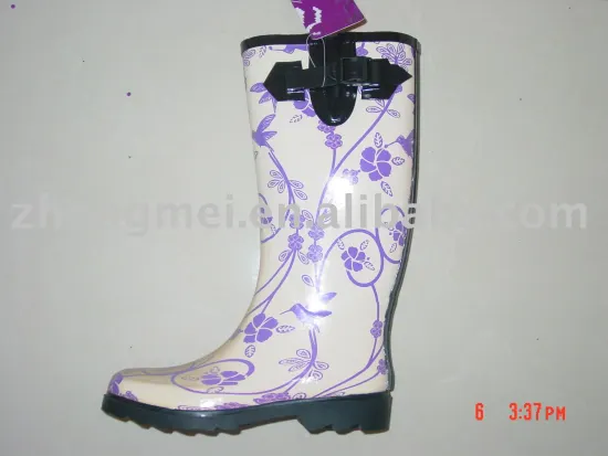 ladies rubber boots(rb-022)