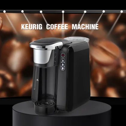 Modern Keurig Capsule Coffee Brewer for Single Cup Brewing in Italy