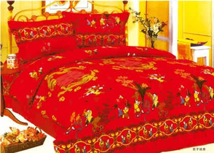 Chinese Style Bedsheet Sets Cloth