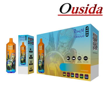 RANDM Tornado Vapes 9000 Puffs Rechargeable