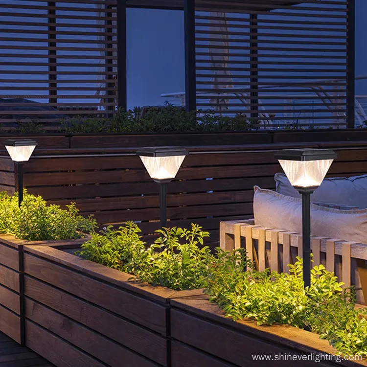 Waterproof Outdoor Landscape Fence House Post Solar Light