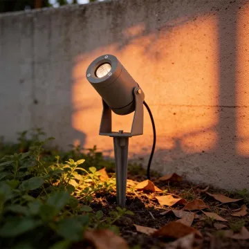 Grey Aluminum LED Garden Light for Outdoor Landscape