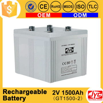 hot factory price 1500ah rechargeable battery 4v