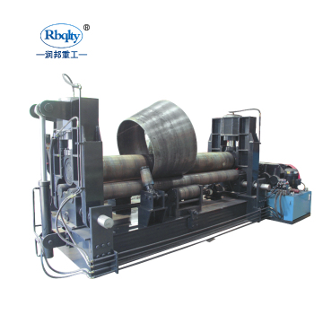 3 mesin rolling hidraulik roller untuk lenturan lembaran plat dan rolling keluli