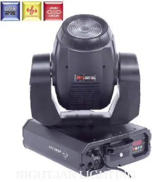 8 Channels Msd 575w Moving Head Wash Light, Dmx512 Cmy Ktv Bar Lamp