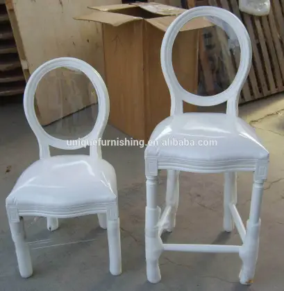 Wood Louis XV Barstool,Louis Bar Chair