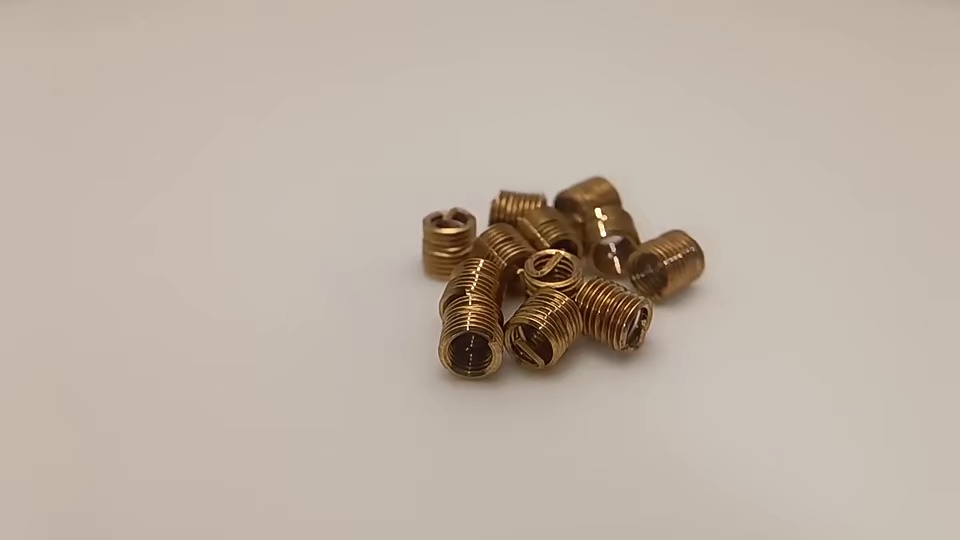 M6*1*1.5D Thread Insert Phosphor Bronze Steel Wire Metric System Packed in Carton