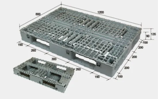Customized plastic EU Tianzi Type pallet injection mould