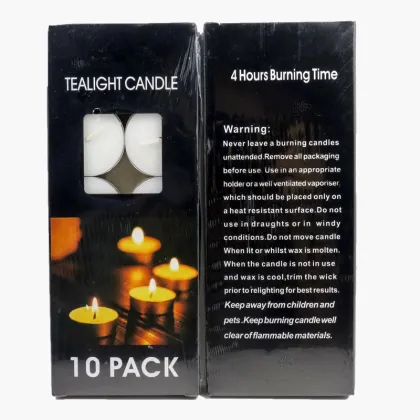 Current Goods 10pcs Box Tealight Candle